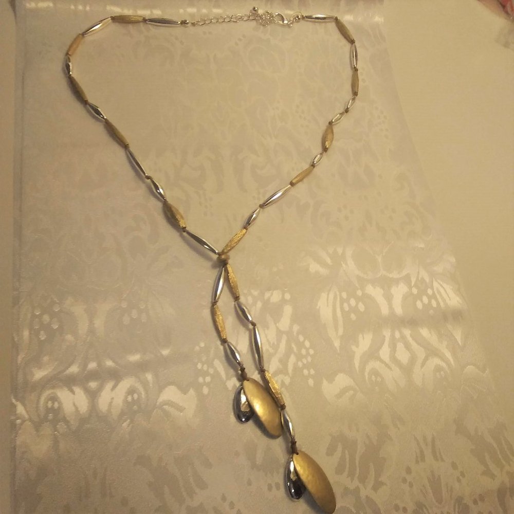 Chico´  Rare Mixed-Metal Necklace Silver/Gold Tone